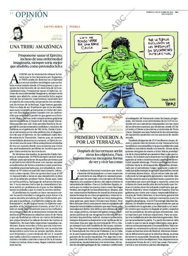 ABC MADRID 02-10-2015 página 14