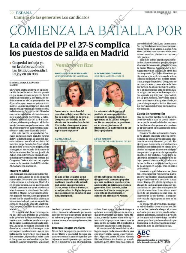 ABC MADRID 02-10-2015 página 22