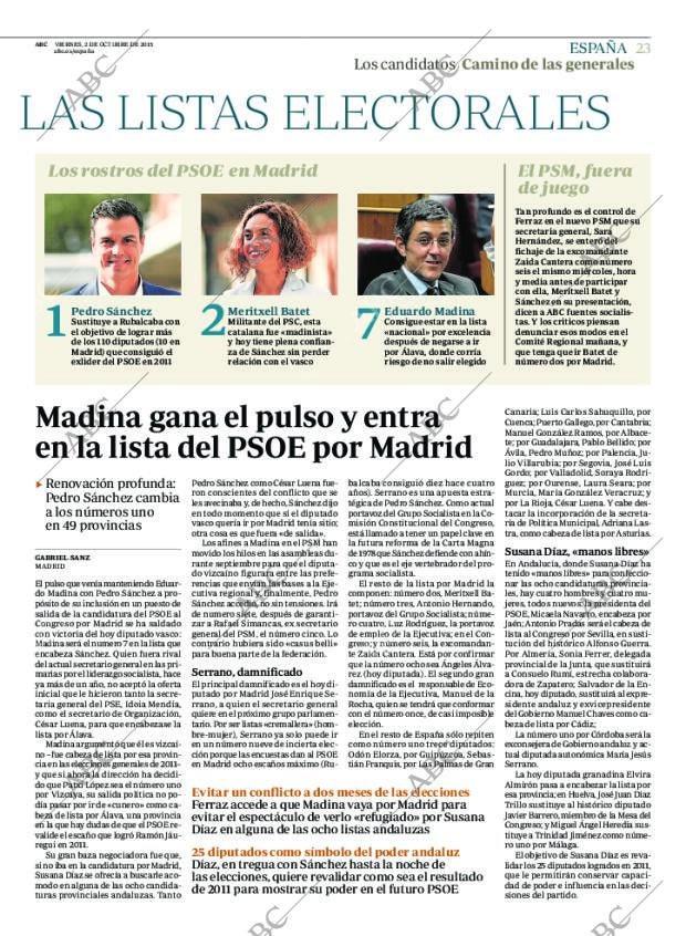 ABC MADRID 02-10-2015 página 23