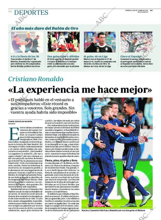 ABC MADRID 02-10-2015 página 60