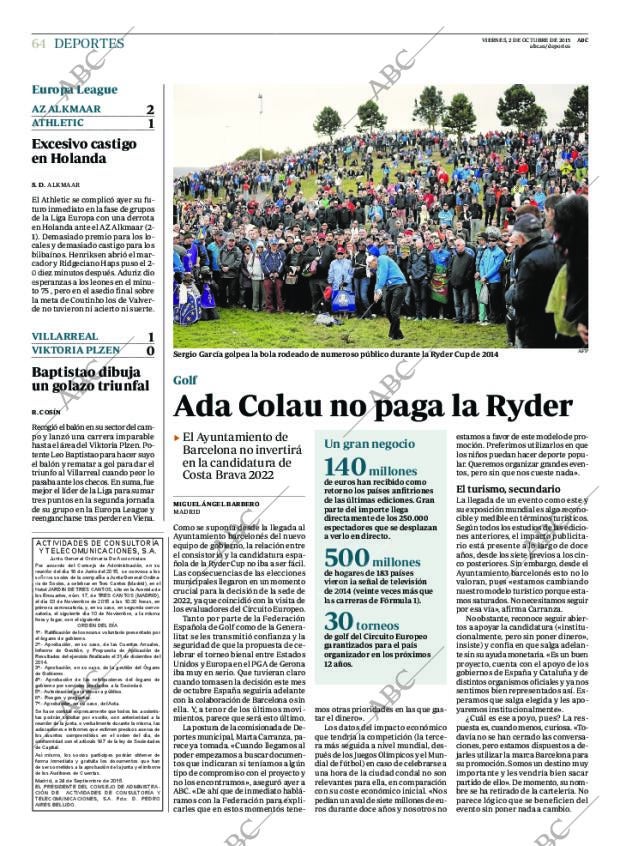 ABC MADRID 02-10-2015 página 64