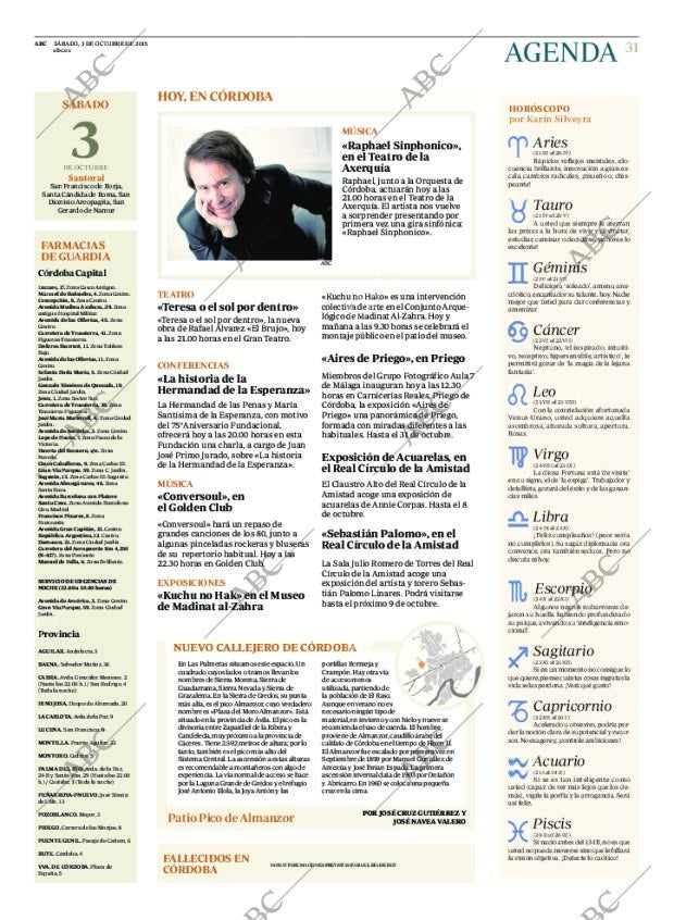 ABC CORDOBA 03-10-2015 página 31
