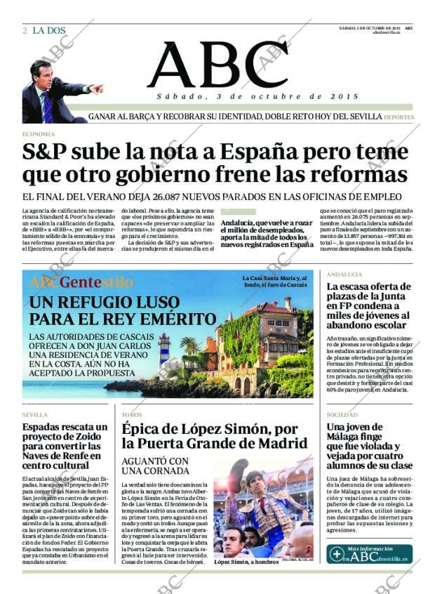 ABC SEVILLA 03-10-2015 página 2