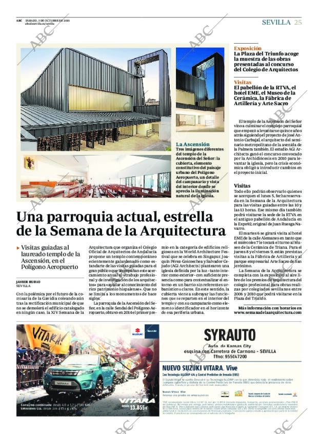 ABC SEVILLA 03-10-2015 página 25
