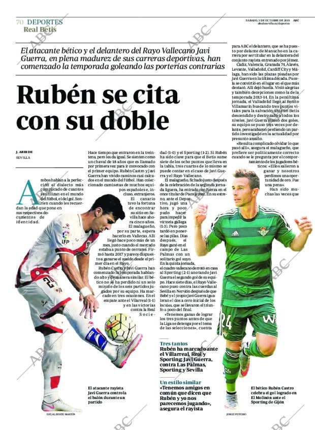 ABC SEVILLA 03-10-2015 página 70