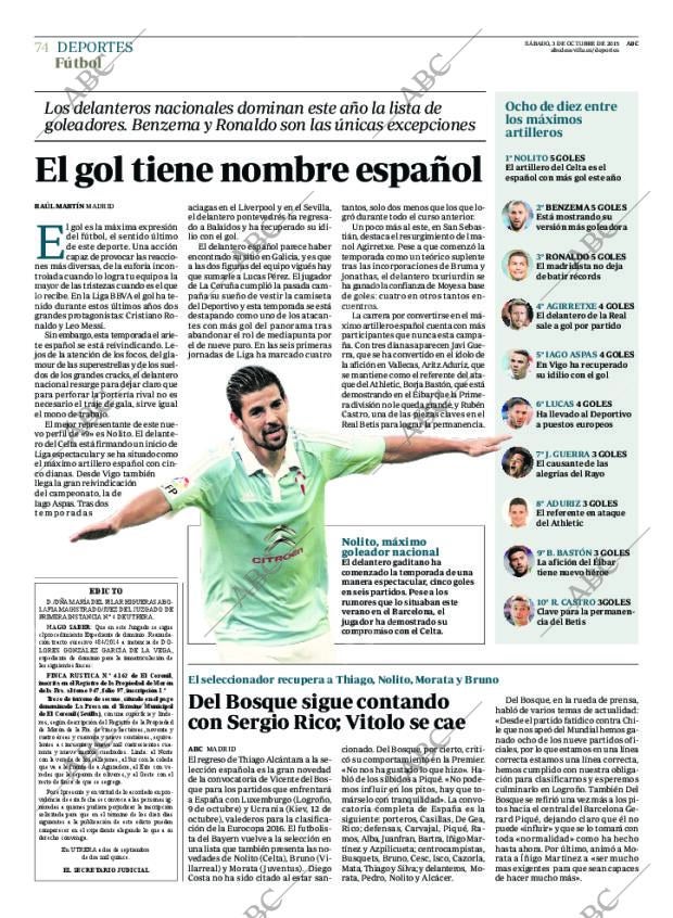 ABC SEVILLA 03-10-2015 página 74