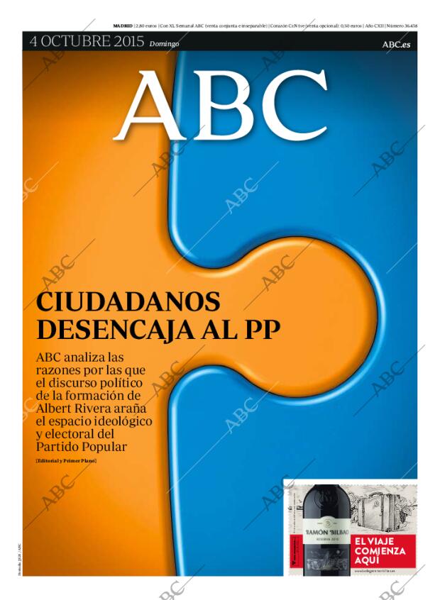 ABC MADRID 04-10-2015 página 1