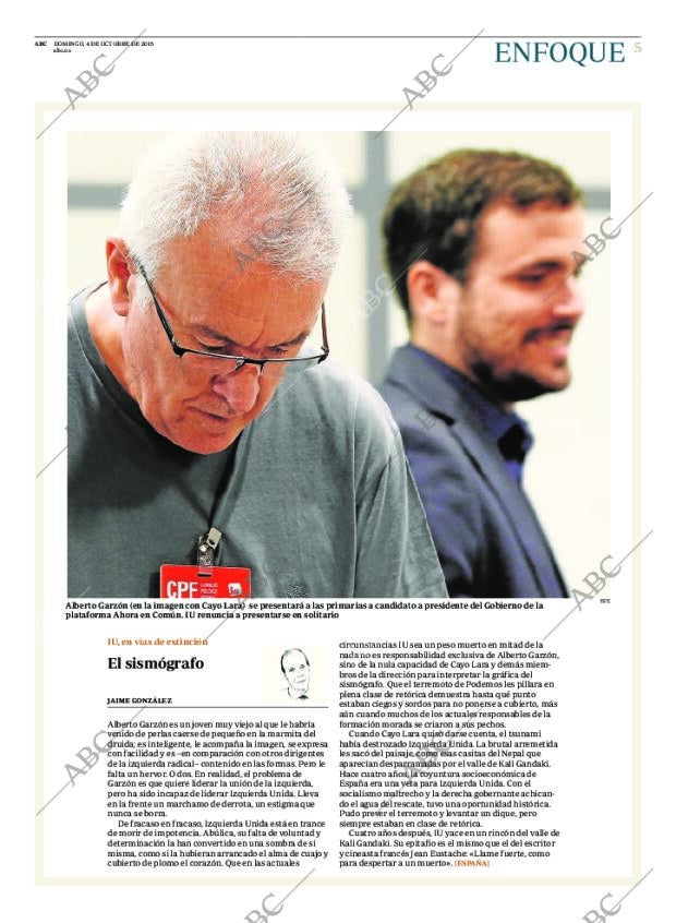 ABC MADRID 04-10-2015 página 5