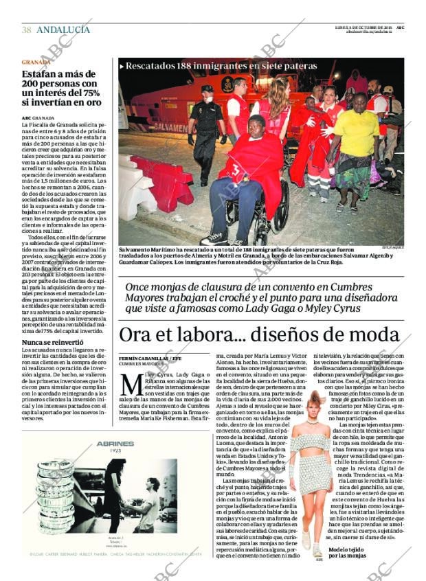 ABC SEVILLA 05-10-2015 página 38