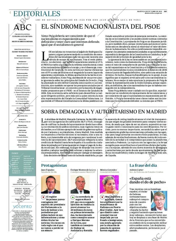 ABC SEVILLA 06-10-2015 página 4