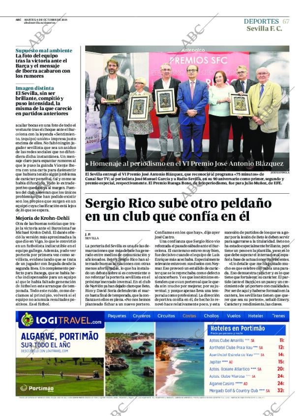 ABC SEVILLA 06-10-2015 página 67