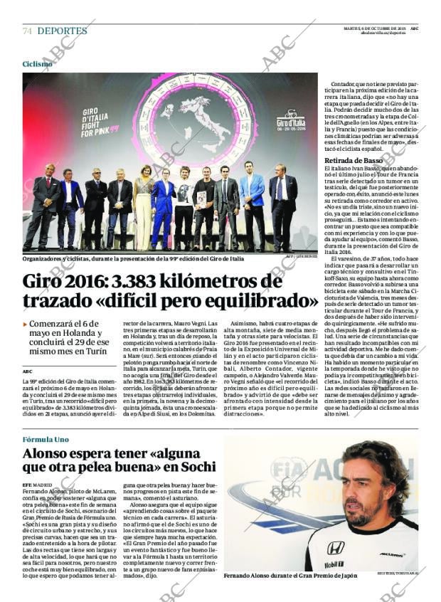 ABC SEVILLA 06-10-2015 página 74