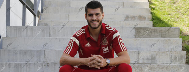 Entrevista con el jugador de la Selección Española Álvaro Morata