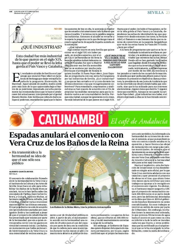 ABC SEVILLA 08-10-2015 página 23