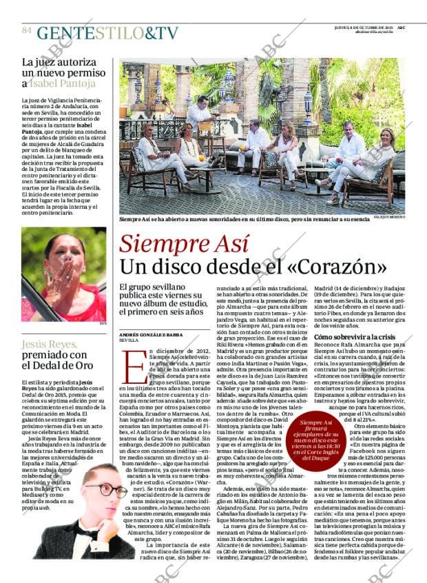 ABC SEVILLA 08-10-2015 página 84