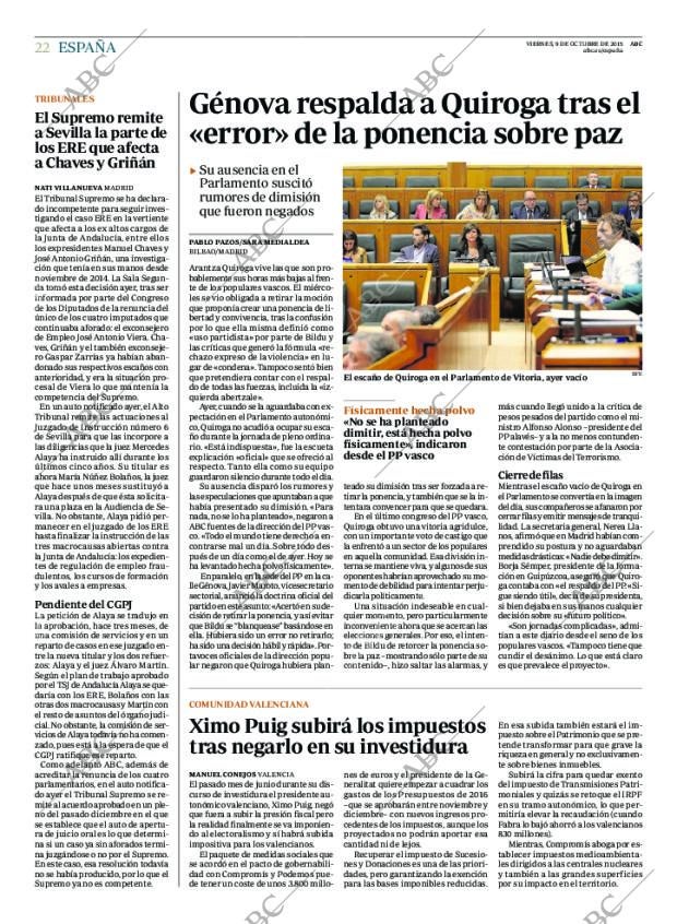 ABC MADRID 09-10-2015 página 22