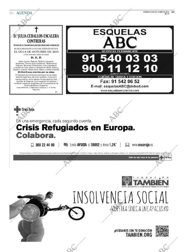 ABC MADRID 09-10-2015 página 86