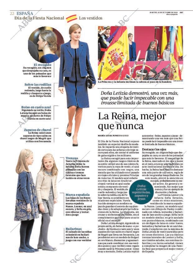 ABC MADRID 13-10-2015 página 22