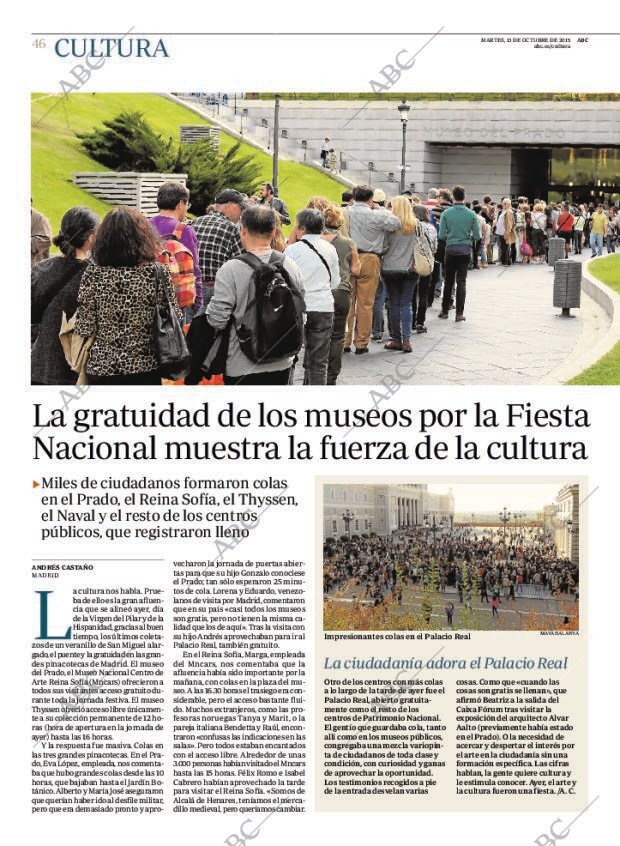 ABC MADRID 13-10-2015 página 46