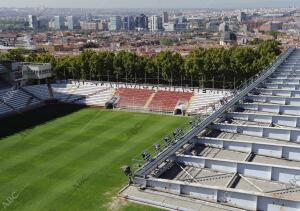 Campo de fútbol de Vallecas. Estadio del rayo Vallecano