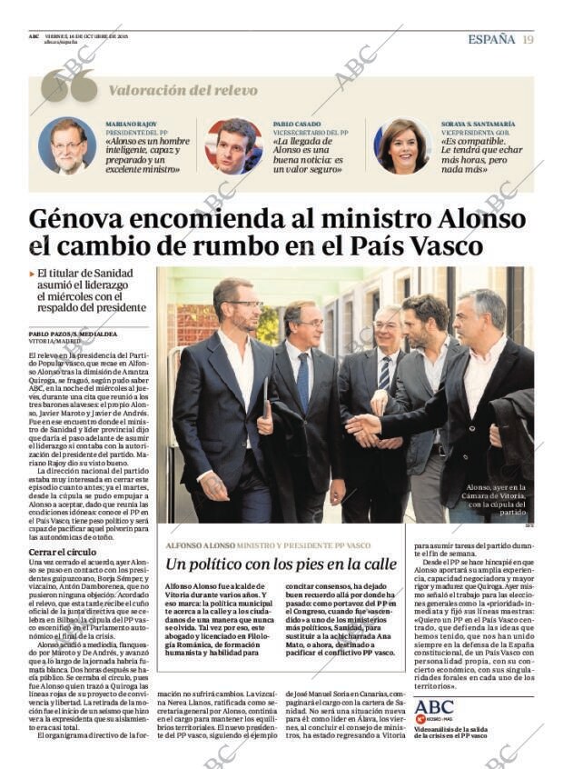 ABC MADRID 16-10-2015 página 19