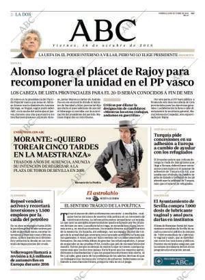 ABC MADRID 16-10-2015 página 2