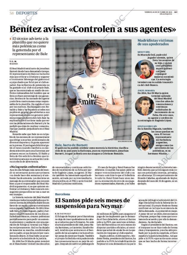 ABC MADRID 16-10-2015 página 58