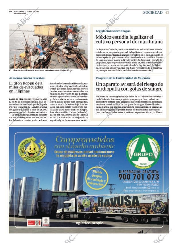 ABC MADRID 19-10-2015 página 43