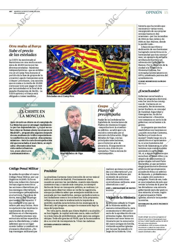 ABC MADRID 20-10-2015 página 15
