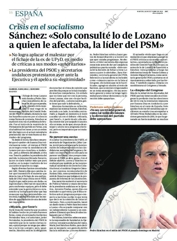 ABC MADRID 20-10-2015 página 16