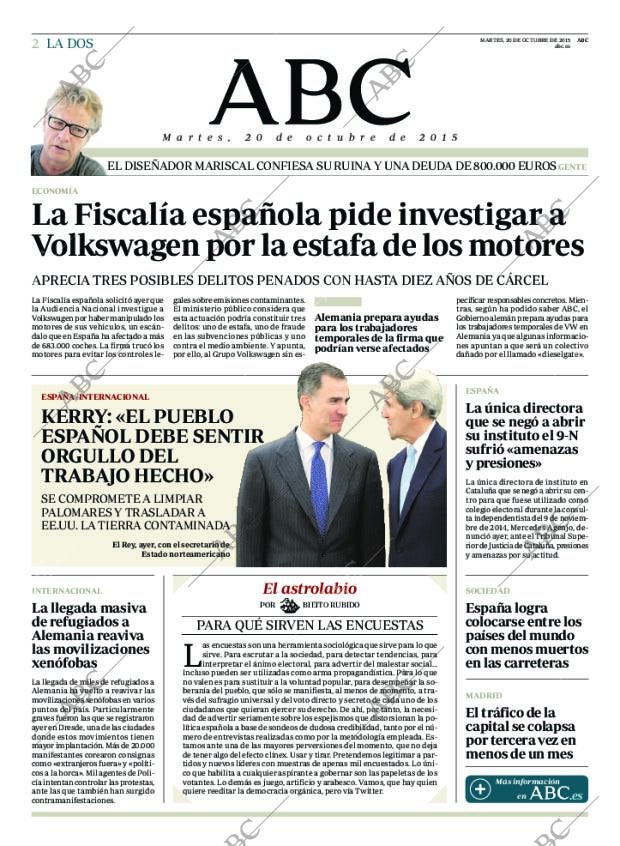 ABC MADRID 20-10-2015 página 2