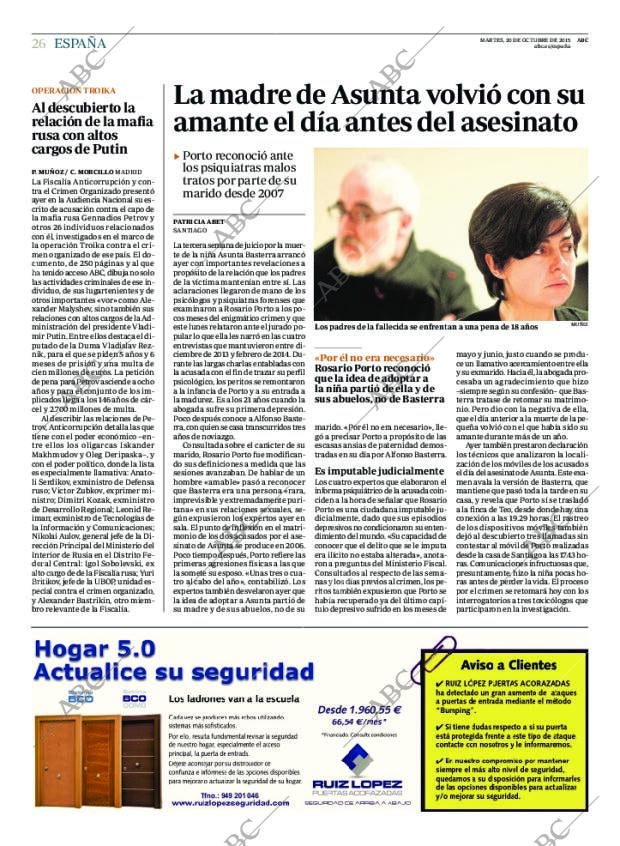 ABC MADRID 20-10-2015 página 26