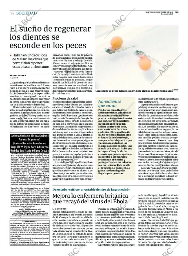 ABC MADRID 20-10-2015 página 46