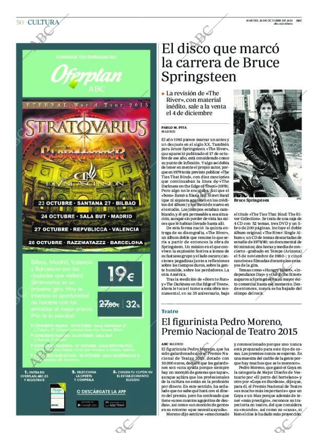 ABC MADRID 20-10-2015 página 50