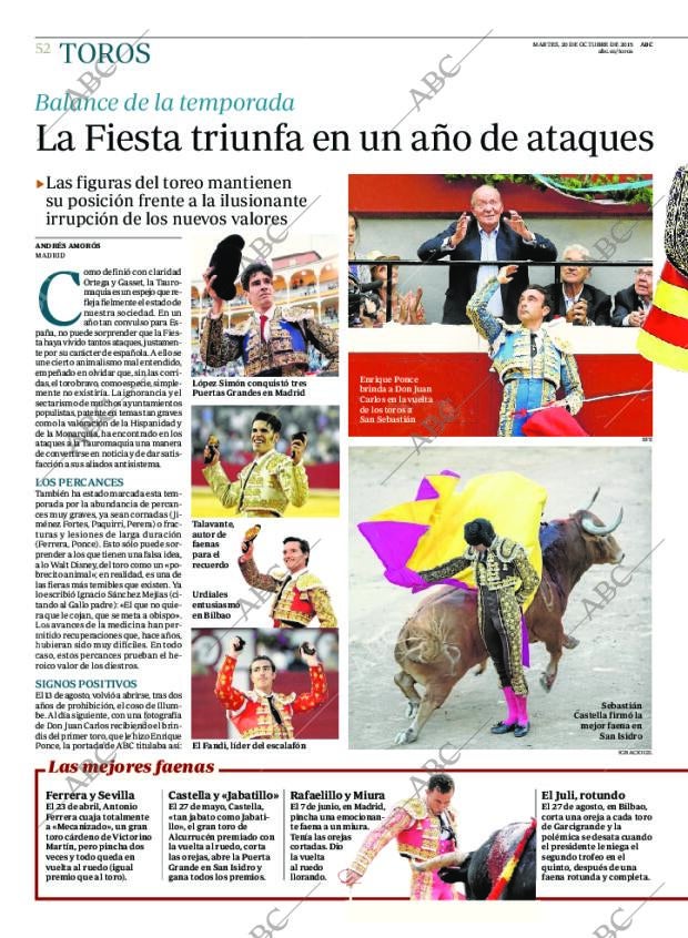 ABC MADRID 20-10-2015 página 52