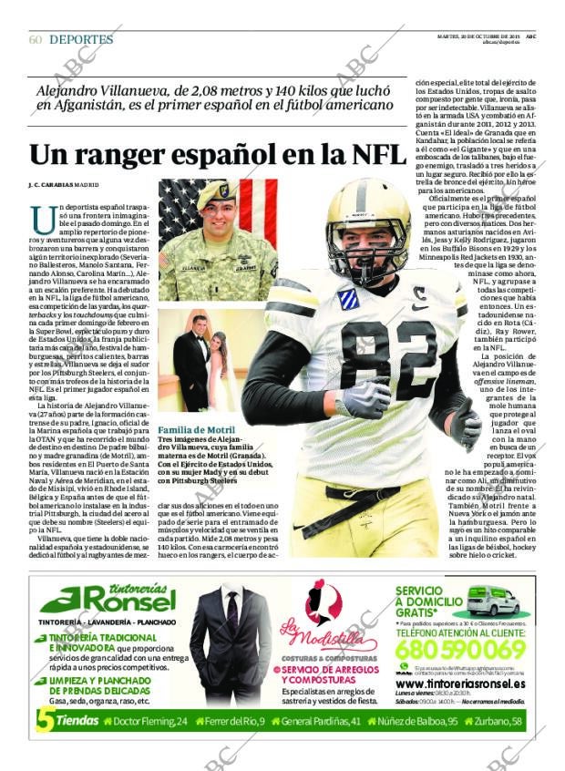 ABC MADRID 20-10-2015 página 60