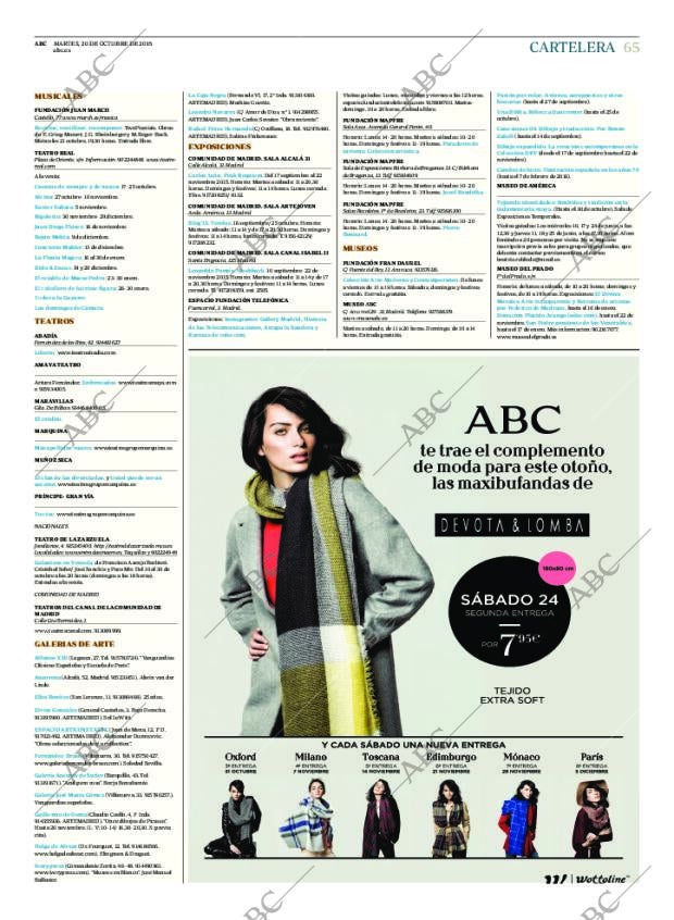 ABC MADRID 20-10-2015 página 65