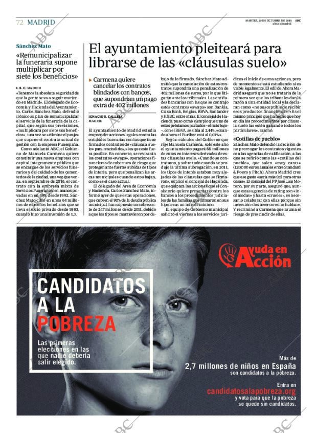 ABC MADRID 20-10-2015 página 72