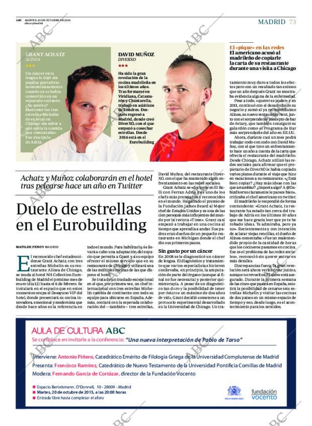 ABC MADRID 20-10-2015 página 73