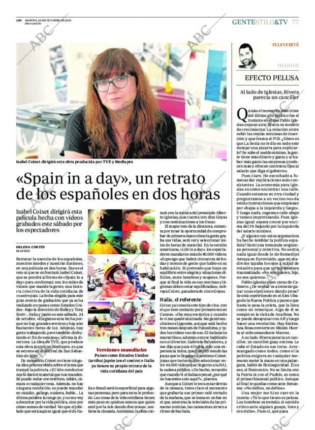 ABC MADRID 20-10-2015 página 77