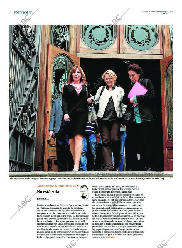 ABC MADRID 20-10-2015 página 8