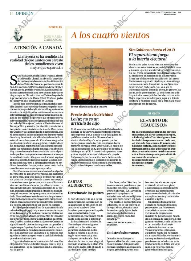 ABC MADRID 21-10-2015 página 14