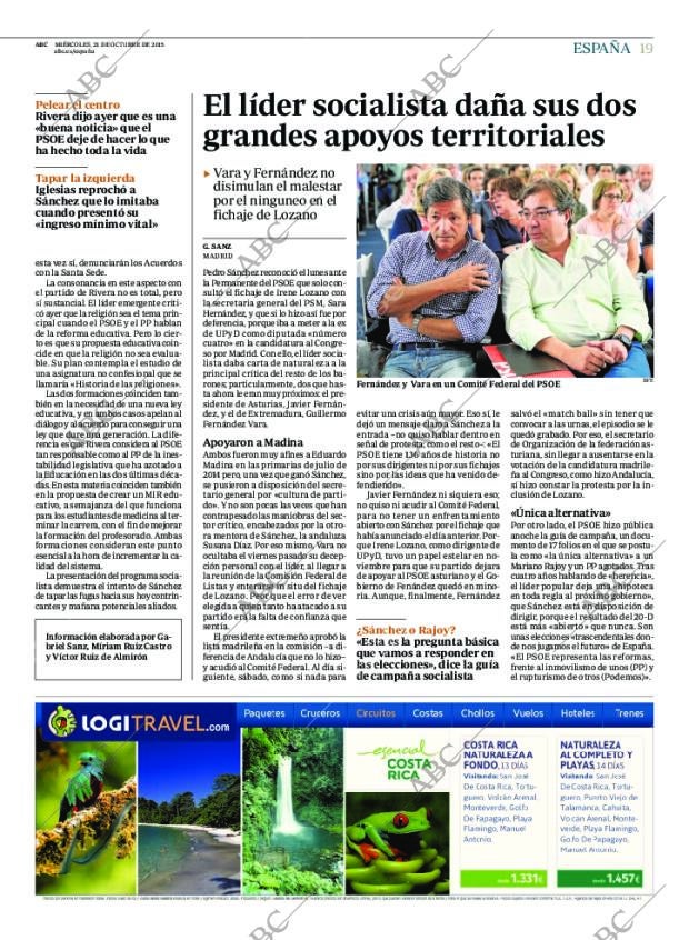 ABC MADRID 21-10-2015 página 19