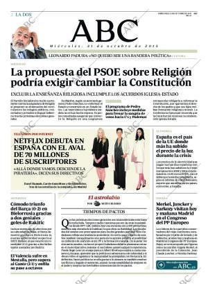 ABC MADRID 21-10-2015 página 2