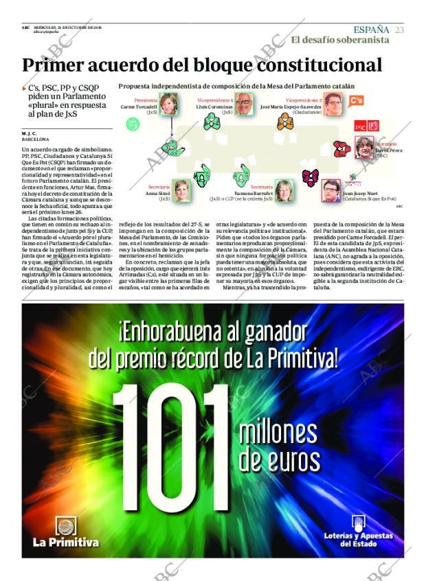 ABC MADRID 21-10-2015 página 23