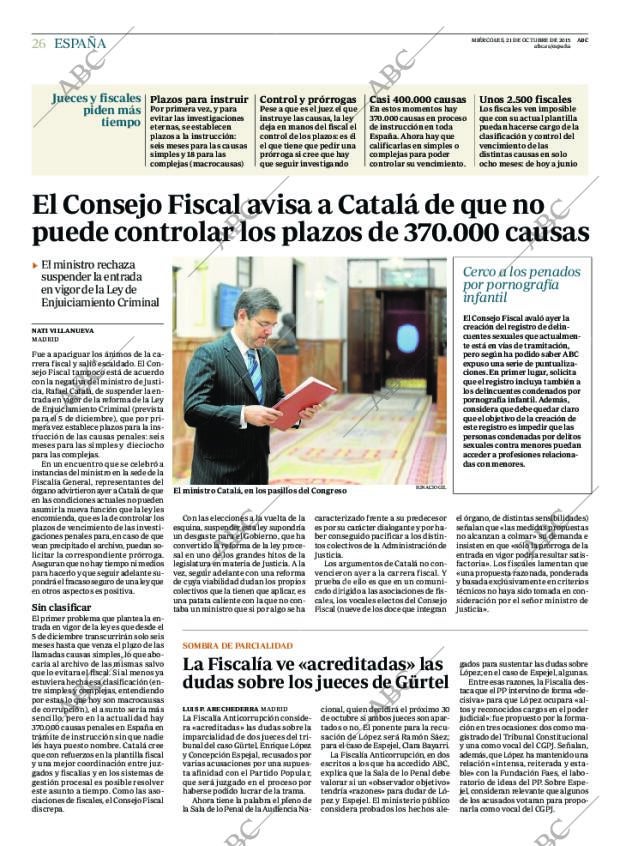 ABC MADRID 21-10-2015 página 26