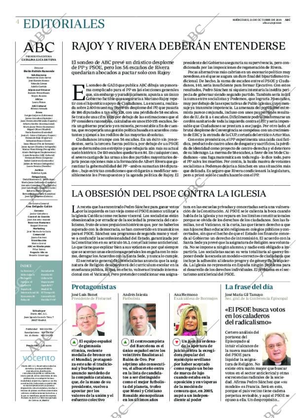 ABC MADRID 21-10-2015 página 4
