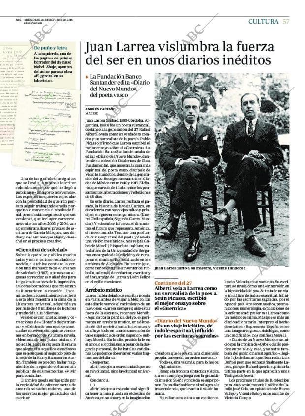 ABC MADRID 21-10-2015 página 57