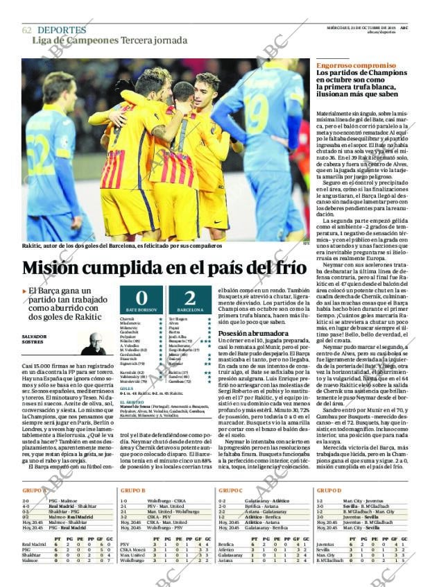 ABC MADRID 21-10-2015 página 62