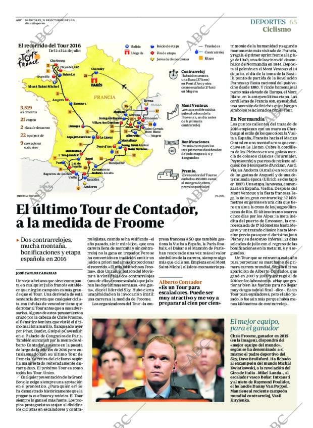 ABC MADRID 21-10-2015 página 65